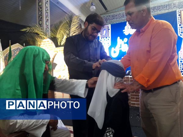 آماده‌سازی مصلی مینودشت برای همایش دختران فاطمی