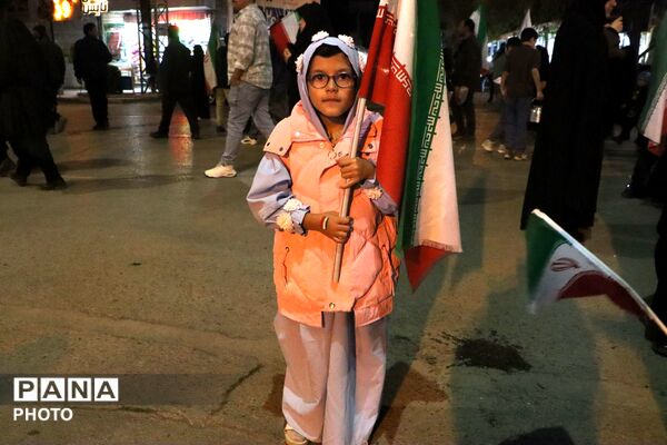 تشییع پیکر دو شهید والامقام در نیشابور 