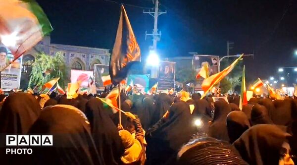 تجمع مردمی شهرستان کردکوی در تجدید بیعت با رهبر معظم انقلاب