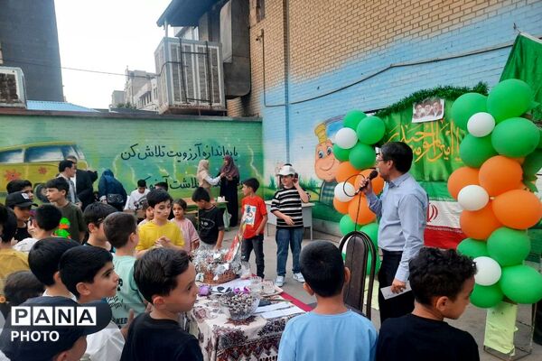  طنین شادی و ولایت در دبستان یاسین؛ جشن باشکوه عید غدیر در شهرستان قدس
