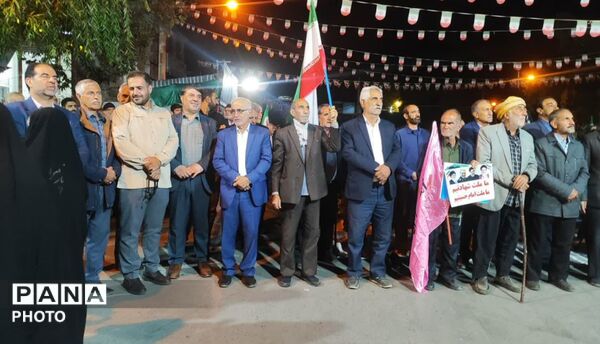 شب‌ های حماسه در الشتر؛ وقتی عشق به ایران، خیابان‌ ها را روشن می‌کند