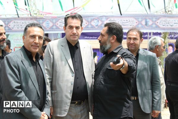 حضور مدیرکل آموزش و پرورش خراسان شمالی در موکب روستای مهمانک