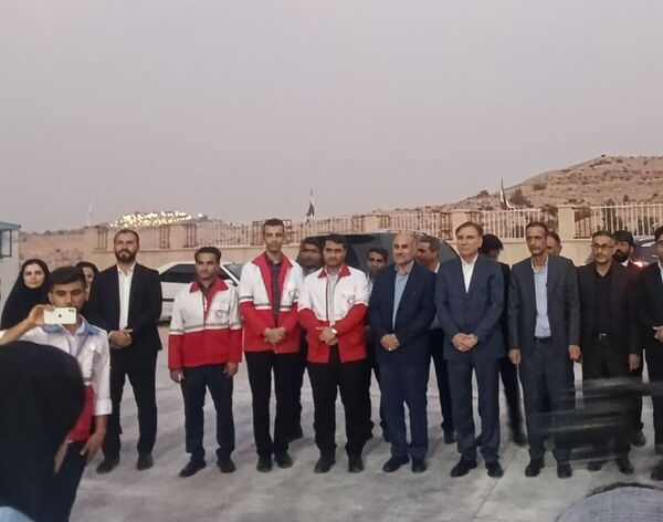 افتتاح ساختمان جمعیت هلال احمر شهرستان جم