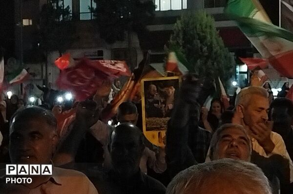 صد و نود و پنجمین شب از اجتماعات مردمی بلوار فضل نیشابور 