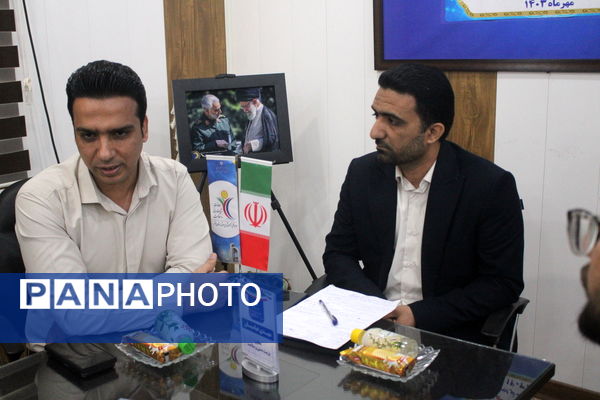 نشست خبری معاون تربیت‌بدنی و سلامت آموزش و پرورش استان بوشهر