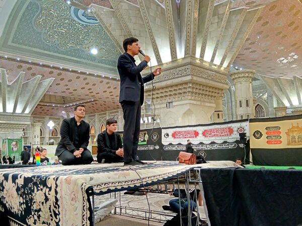 برگزاری سوگواره «احلی من العسل» در حرم امام خمینی (ره) 