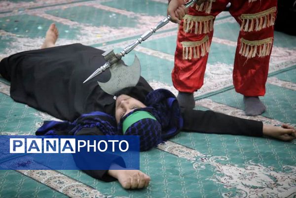 آیین تعزیه‌خوانی واقعه عاشورا در شهر اهرم تنگستان