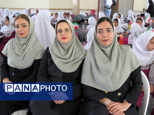 جشن الفبا در مدرسه دخترانه امام خمینی(ره) بجنورد