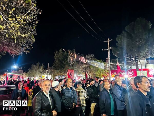 جلوه هایی از حضور باشکوه مردم آشخانه در راهپیمایی