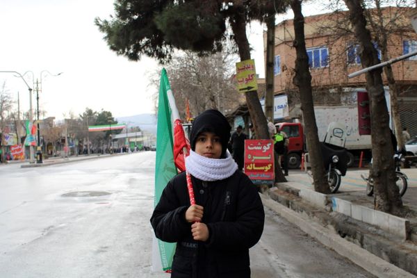 حضور پرشور مردم سملقان در راهپیمایی ۲۲ بهمن