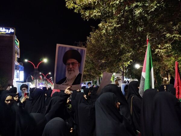 تجمع مردم کاشمر در محکومیت شهادت سیدحسن نصرالله