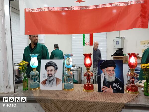 مراسم چهلمین روز درگذشت شهادت رهبر معظم انقلاب اسلامی و شهدای میناب 