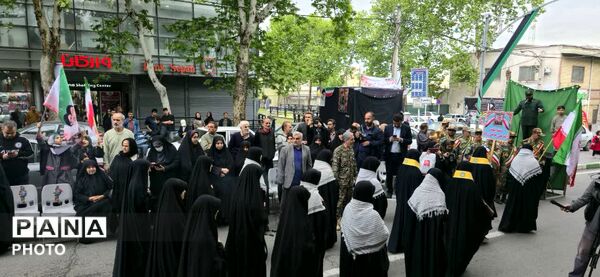 رژه باشکوه دختران معصومی شهرستان گرگان