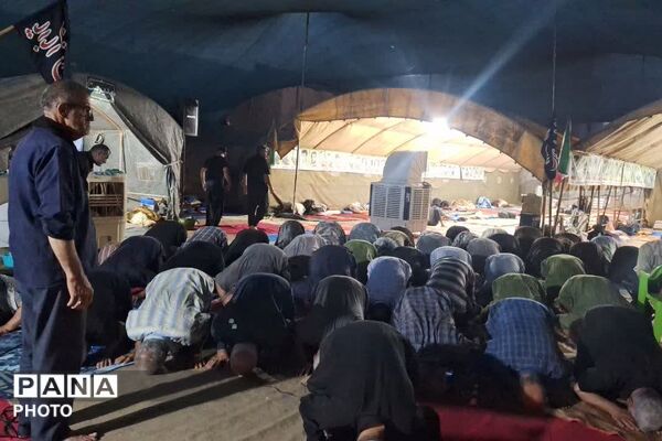  برپایی موکب شهدای شهرستان فیروزکوه در کربلای معلی 