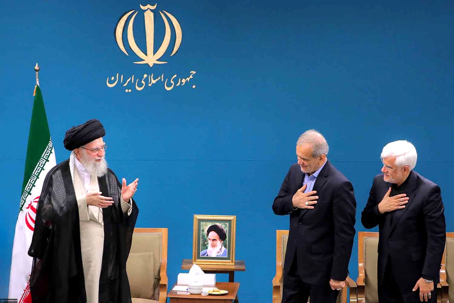 بیانیه ریاست جمهوری در پی شهادت رهبر انقلاب