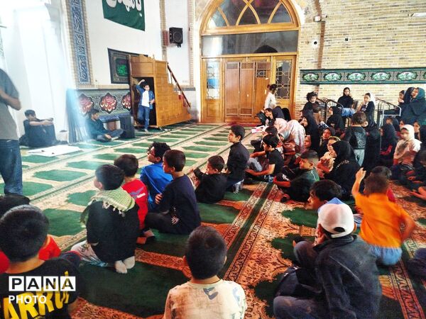 غرفه کوک مسجد جامع جایی برای سرگرمی کودکان 