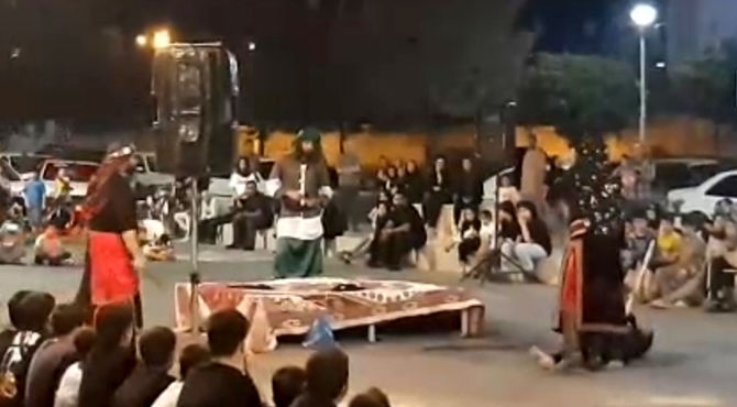 برگزاری آیین تعزیه سیدالشهداء در شازند