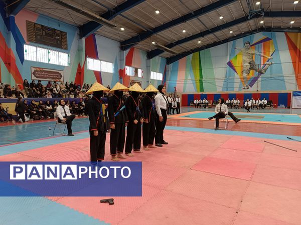رقابت‌های ملی دفاع شخصی دختران رزمی کار در مشهد