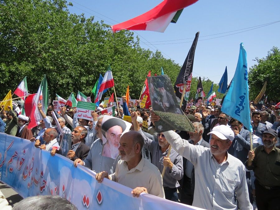برگزاری راهپیمایی جمعه‌های خشم در بجنورد