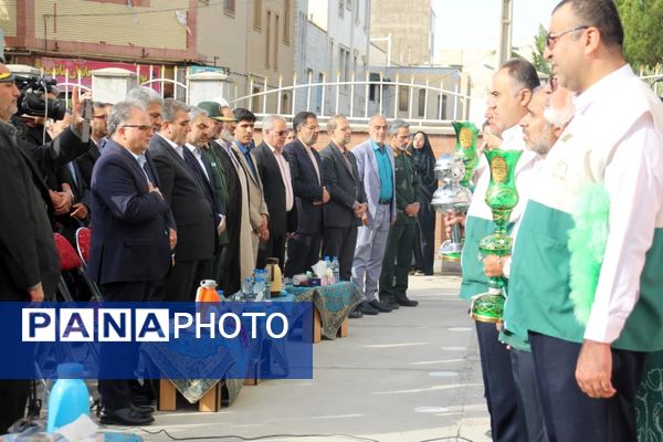 آیین نواختن زنگ آغاز سال تحصیلی در سمنان