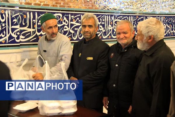 مراسم شب‌های فاطمیه در حرم امامزاده عباس بن موسی (ع) بجنورد 