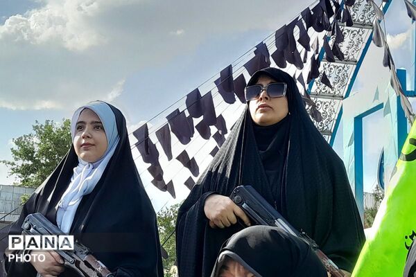 اجتماع سراسری «اقتدار ایران سرافراز» جان فدایان امام رضایی شهرستان ورامین