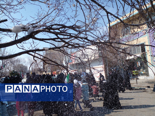 راهپیمایی 22 بهمن در قم -1