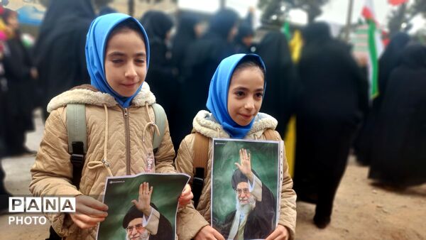 حضور کودکان سید علی در مراسم قدس شهرستان خلیل آباد 