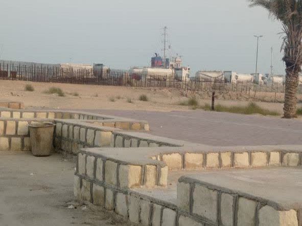 جلوه‌ای از زیبایی اسکله بندر چارک