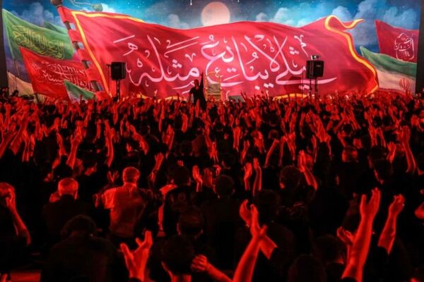 مراسم دهه سوم محرم در ساوجبلاغ 