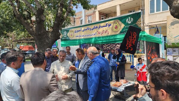 موکب‌های سازمان دانش‌آموزی آذربایجان غربی