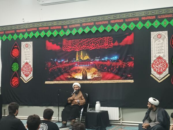 عزاداری دهه اول صفر در دبیرستان شهید بهشتی نیشابور 