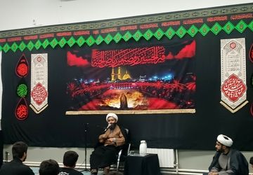 عزاداری دهه اول صفر در دبیرستان شهید بهشتی نیشابور