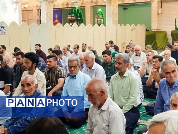 مراسم توسل و استغاثه به امام عصر (عجل) در کاشمر