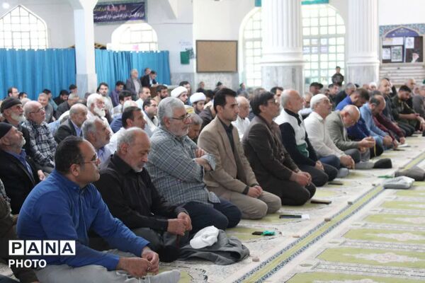نماز جمعه عبادی سیاسی در مسجد جامع آشخانه