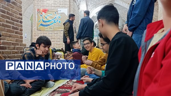 اعتکاف در مسجد جامع شهرستان نیشابور 