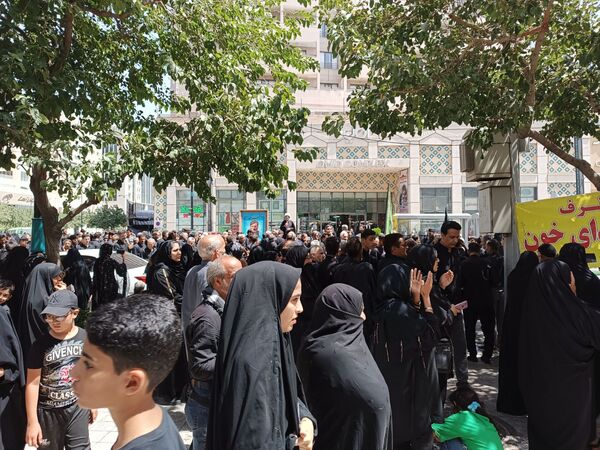 مراسم پیاده‌روی جاماندگان اربعین در مشهد