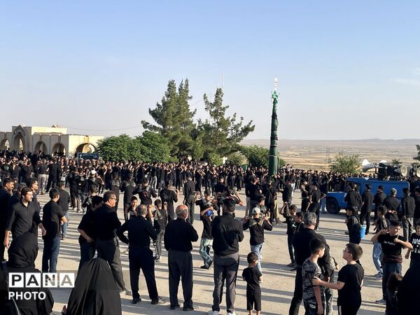مراسم سوگواری عاشورا در روستای سلیمانی
