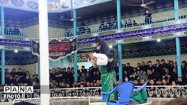 طنین نوای تعزیه خوانی در روستای پیکان اصفهان