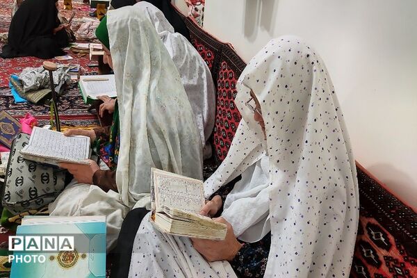 مراسم احیا و عزاداری شب اول قدر در شهر بار نیشابور  