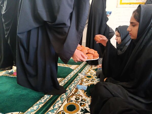 مراسم سوگواری شهادت حضرت فاطمه زهرا س در مدرسه گلشاد خلیل آباد 