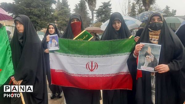 حضور پرشور تالشیان در راهپیمایی محکومیت جنایات آمریکایی-صهیونی