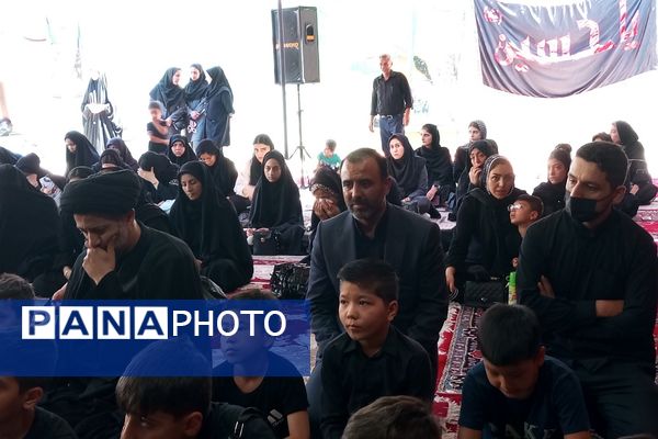 سوگواری سیدالشهدا در دبستان تربیت نصیر شهر