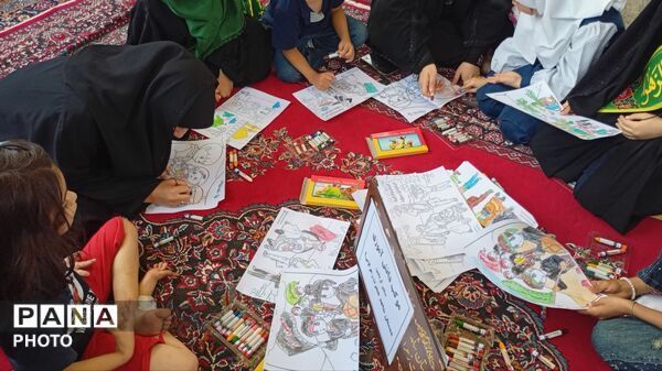 موکب دانش آموزی ،جلوه ای از عشق حسینی