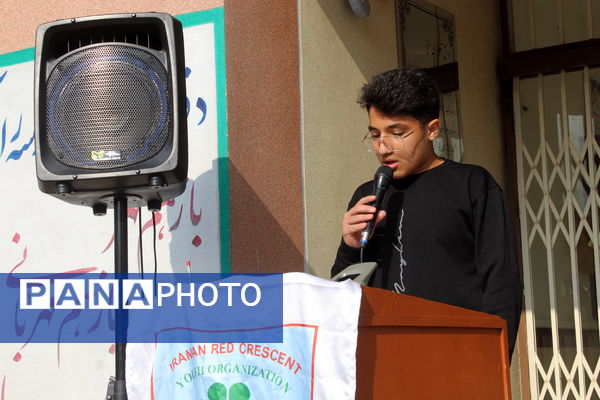 مانور سراسری زلزله و ایمنی مدارس در گلوگاه