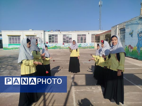 آیین افتتاح پایگاه نهضت سواد آموزی در دبستان شهید نجفی فدافن