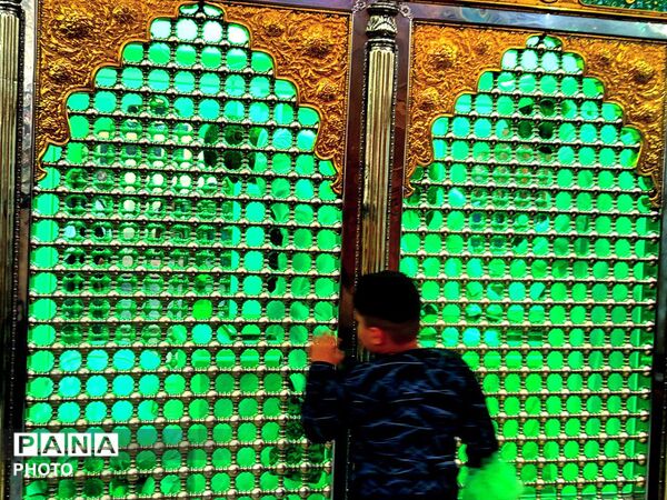 غبارروبی مزار مطهر امامزاده سید مرتضی