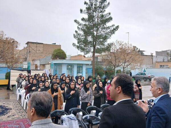 مراسم شهادت حضرت ام البنین در دبیرستان فاطمیه 