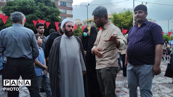 جشن کیلومتری غدیر در کیانمهر کرج 