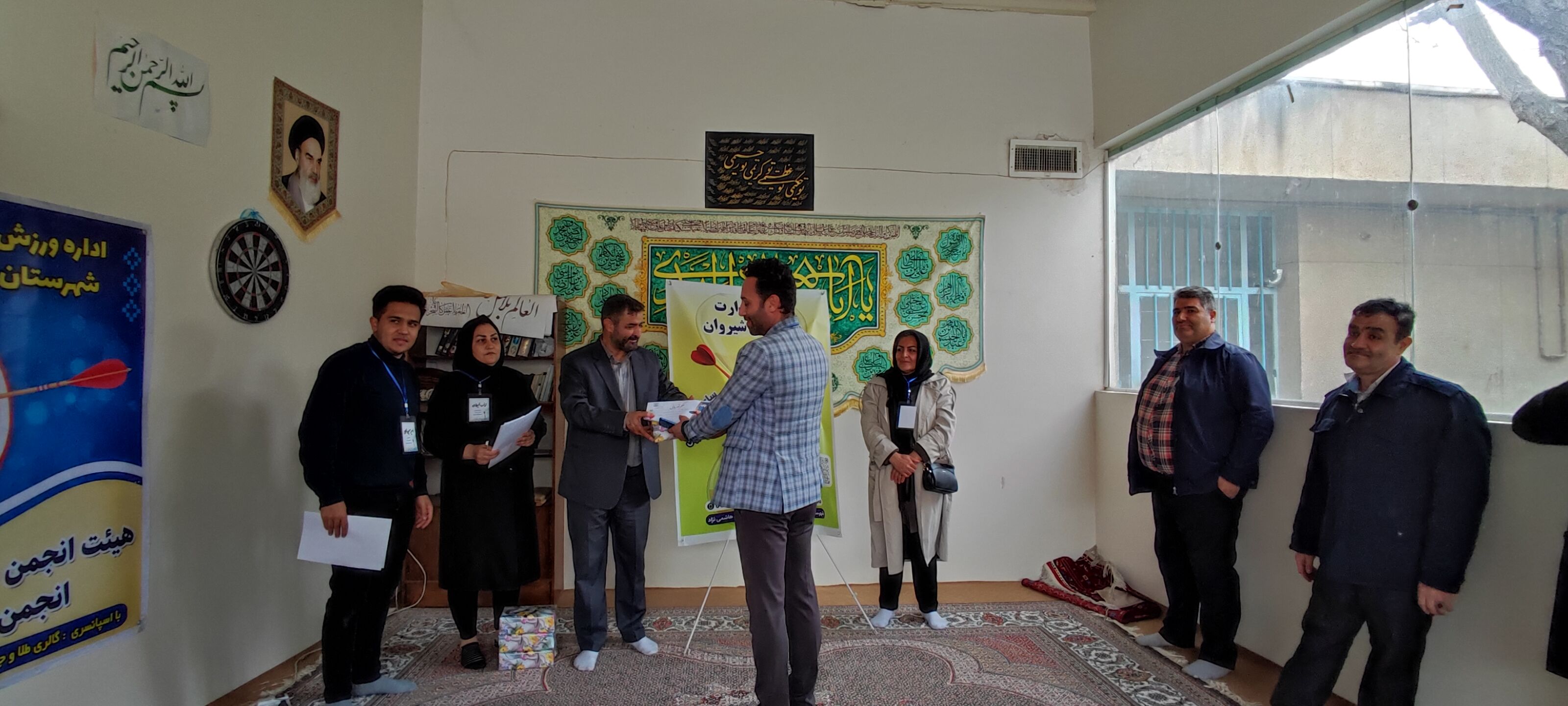 برگزاری مسابقات دارت ویژه کارکنان شبکه بهداشت شیروان